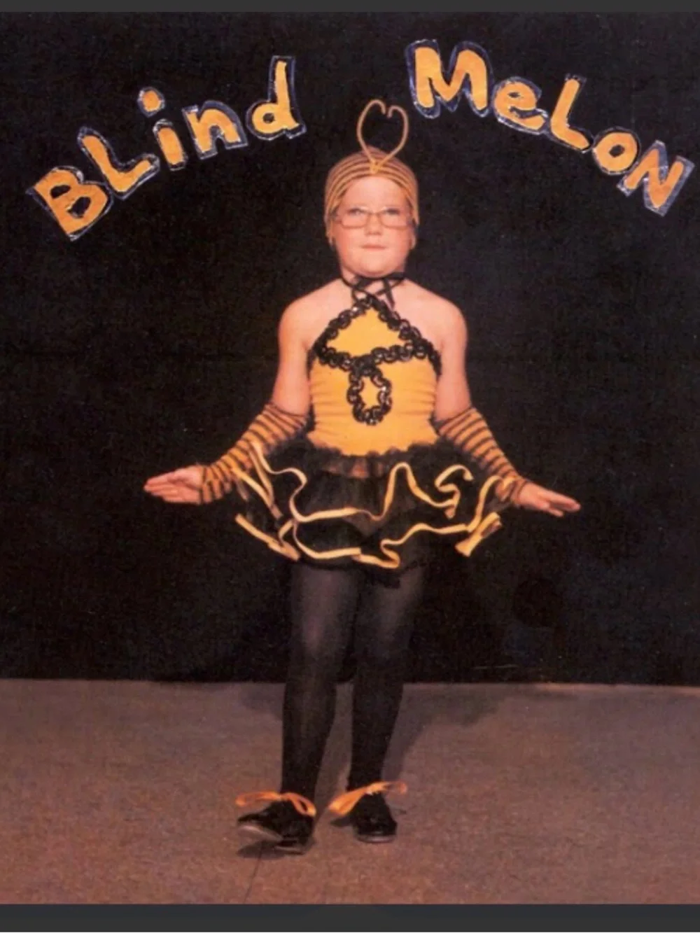 Kali Yellow and Black Bumblebee Tutu 7/8 Blind Melon dance Halloween costume